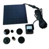 Solar Panel Powered Water Fountain Pool Pond Garden Water Sprinkler Sprayer with Water Pump 3 Spray Heads L230620