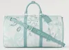Tasarımcılar Duffel Bags Lüks büyük kapasiteli seyahat satışı Yüksek kaliteli kadın erkek PU deri omuz moda çantası perçinler lüks tasarımcı çantası taşıma