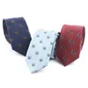 Bow banden Veektie merk mode animiale patroon stropdassen voor mannen moderne jacquard gewone jongens bruiloft casual zebra bruidegomsmiders cravates