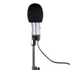 Microphones USB Condenser Microphone 마이크 키트 PC 스트리밍 팟 캐스트 스튜디오 녹음을위한 안티 진동 조절 가능한 스탠드 장비