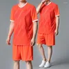 Träningsoveraller för män 2-delat set Tenniskläder 2023 Modekläder för män Sportkläder Atletiska set Träning Snabbtorkande Andas