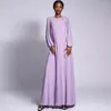 Vêtements ethniques 2023 Kimono manches lâche Cardigan Robe Robe Dubai Style Abaya ensembles musulman turquie arabe vêtements Ramadan tenues femme