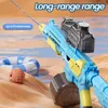 Gun Toys Electric Water High Tech Automatic Soaker Guns Large Capacity Games High Pressure for Kids Summer Toy 230711