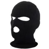 Ball Caps Winter Warm Fl Face Er Motorcycle Ski Mask Hat 3 Holes Clava Army Tactical Windproof Knit Beanies Running Caps D1