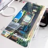 Podkładki pod mysz nadgarstek różowy Neon City podkładka pod mysz gamingową podkład na biurko XL Toky Street Anime podkładka pod mysz klawiatura dla graczy 30x80 Art Playmat R230710