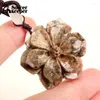 Anhänger Halsketten Großhandel China Hand Carving Schmuck Mode Natürliche Rhodonit Jade Halskette Blume Jaspis Amulett Männer Frauen Geschenke BI866