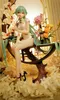 Figuras de brinquedo de ação 25cm figura de anime bidimensional shaohua cheongsam tomar ventilador posição sentada modelo bonecas brinquedo presente coletar enfeites em caixa