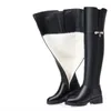 Boots AIYUQI Winter Women Knee High Long Genuine Leather Waterproof Thigh Large size women s boots 230710