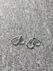 Boucles d'oreilles à tige 2023 UNOde50 exquise mode galvanoplastie 925 argent coulissant irrégulier vacances bijoux cadeaux