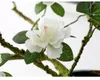Dekorativa blommor 90 cm konstgjord Rhododendron 10 huvuden siden falska blomstergren för DIY heminredning kinesiska zenarrangemang