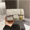 Kadın Kanal Çantaları Lüks Tasarımcılar Moda Çantaları Tote Yeni Doku Altın Omuz Zinciri Crossbody Çanta Çok Fonksiyonlu Büyük Kapasiteli Zarf Bag Paketi