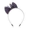 Аксессуары для волос 1pc 4 -дюймовый Big Sequin Bow Hair Hairsds Уш