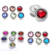 Clasps Hooks Round Metal Snap Button Jewelry Findings 18Mm Snaps Buttons Diy Earrings Necklace Bracelet Jewelery Acc Drop Delivery Dhmsy