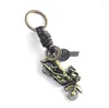 Keychains 3d Zinc Alloy Key Chain Car Emblem Keychain KeyMountain Motorcycle Pendants Model Holder Color Metal Bag