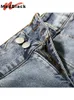 Skirts Summer Korean Sexy Womens Denim Mini Ski High Waist Blue Bag Buttocks Jeans Fashion Beaded Tassel B05601 230710