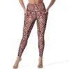 Mallas de mujer dorado barroco Floral Sexy Mandala estampado de arte pantalones de Yoga Push Up mallas deportivas elásticas mallas gráficas de moda