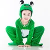 New style the 2018 children Cosplay Green frogs Green yellow tortoise Suitable for boys and girls Stage costume Long style dancing238P