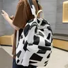 School Bags Female Laptop Graffiti Print Student Bag Girl Travel Cute Book Backpack Trendy Women Fashion Ladies College