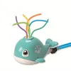 Песчаная игра с водой Fun Spray Outdoor Toy Sprinkler Backyard Garden Toys Summer Yard Cartoon Splash Baby Bath для детей 230711