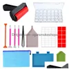 Painting Supplies 22 Pieces 5D Diamonds Tools And Accessories Kits With Diamond Roller Embroidery Box For Adts Or Kid Drop Delivery Dh340