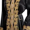 Abbigliamento etnico Donne di alta qualità Abaya Fine Ricamo Abiti africani Per Lady Party Abito da sera Vestidos Elegantes Para Mujer Musulmano