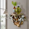 Novelty Items European Creative Resin Angel Wall Storage Shelf Living Room Crafts Decor Hanging Shelves Home Decoration Accessories 230710