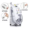 Máquina de depilação permanente a laser OPT IPL Nd Yag Laser Carbon Peeling Tattoo Remove RF Skin Branqueamento Máquina multifuncional