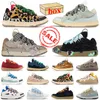 Lyxdesigner lavins Casual Skosnörning Extraordinärt präglat Läder Curb Sneakers Kalvskinn Nappa plattformssula Mode Kvinnor Män Trainers des chaussures