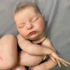 Dolls 20Inch Already Painted Reborn Doll Kit Laura 3D Skin Mold High Quality Handmade born Baby Parts With Cloth Body 230710