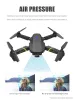 E88 Pro Mini Drone Profesional met groothoek HD 4K dubbele camera's vermijden obstakels Hoogte Houd WiFi RC opvouwbare quadcopter FPV-drones Real-time transmissie geschenken