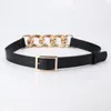 Belts Women's Belt Personality Fashion Street Metal Chain Stitching Decorative Hundred Match Clothing Accessories