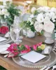 Serviette de table fleur colibri serviettes tissu ensemble mouchoir dîner pour mariage Banquet fête décoration