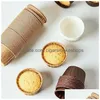 Cupcake Parchemin Liners Taille standard Muffin Baking Cups Emballages sulfurisés pour la boulangerie Fête d'anniversaire Kdjk2203 Drop Delivery Home Dhsaz