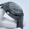 Полностью черные роскошные мужские часы высшего качества SEA-DWELLER Керамический безель 44 мм из нержавеющей стали 116660BKSO Автоматические черные Cameron Diver Wr241v