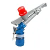 Bevattningsutrustning 1'' DN25 Bevattningssprinkler Regnpistol Sprinklers 360 ° Justerbar sprutmunstycke zinklegering för jordbruksgräsmattor