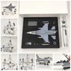 Aircraft Modle Diecast Metal Alloy For F 16 6C 6D Falcon Team US Air Force Model 1 72 Scale Fighter Toy Collection 230710