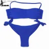 Maillot de bain femme EONAR Bikini 2022 maillot de bain femme solide Brésil coupe bas Bikini ensemble maillot de bain push-up maillot de bain femme Z230712