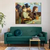 Impressionist Landscape Canvas Art at the Cafe Edouard Manet Paintings Handmade High Quality Home Decor
