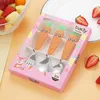 Dinnerware Sets Carrots Set Children Kids 304Stainless Steel Spoon Fork Flatware With Box Baby Feeding Kitchen Tableware Supplies