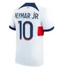 2023 2024 Hela uppsättningar med strumpor Maillots de Football Mbappe Men Kids Jerseys Kits 22 23 24 Soccer Jersey PSGS Fjärde Hakimi -skjorta Uniform Maillot Foot Hommes Wijnaldum