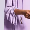 Odzież etniczna 2023 rękaw kimono luźny kardigan szata sukienka styl dubajski Abaya zestawy muzułmańskie turcja arabskie ubrania Ramadan stroje damskie