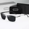Óculos de sol da moda Audi top novos masculinos caixa polarizada anti UV eye alta definição condução 559 com logotipo