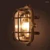 Wall Lamps American Retro Industrial Creative Lamp Loft Personality Bar Decoration Waterproof Explosion-proof Outdoor E27 Lighting