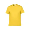 T-shirts pour hommes Unisexe Teamwear Plain Tee T-shirt à manches courtes Hommes Femmes Enfant Casual Plus Size Summer Solid Cotton Round Neck Tee-S Dhve6
