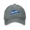 Ball Caps Charmin Logo Print Graphic Casual Denim Cap Knitted Hat Baseball