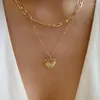 Подвесные ожерелья многослойные женские ожерелье-ожерелье Love Lab