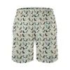 Men's Shorts Dachshund Coffees Board Dog Design Comfortable Beach Pants Leisure Big Size