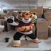 2018 Discount factory Lovely Kung Fu tiger cartoon doll Mascot Costume 170I