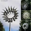 New Unique And Magical Metal Windmill Outdoor Wind Spinners Wind Catchers Yard Patio L Awn Garden Decoration L230620