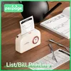 Peripaj Taşınabilir Termal Bluetooth Yazıcı 203DPI POTA PO Etiket Kablosuz A3x Cep Barkodu MakerPrinter